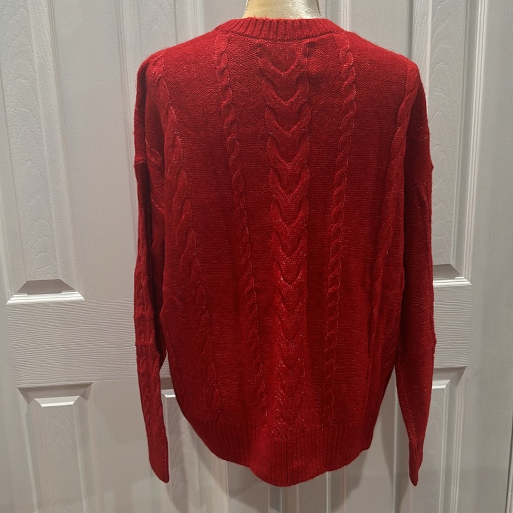 Cable Sweater Size L - Picture 6 of 9